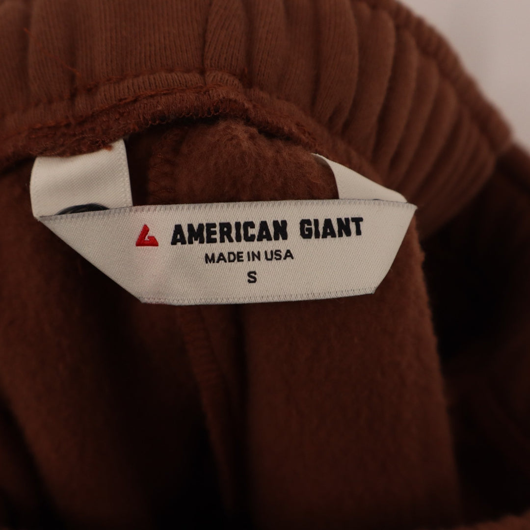 American Giant Classic Sweatpants Women's S Soft Silt Cotton Ribbed Tapered Leg