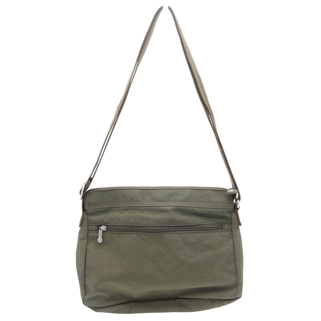 Kipling Olive Green Nylon Crossbody Bag Adjustable Strap
