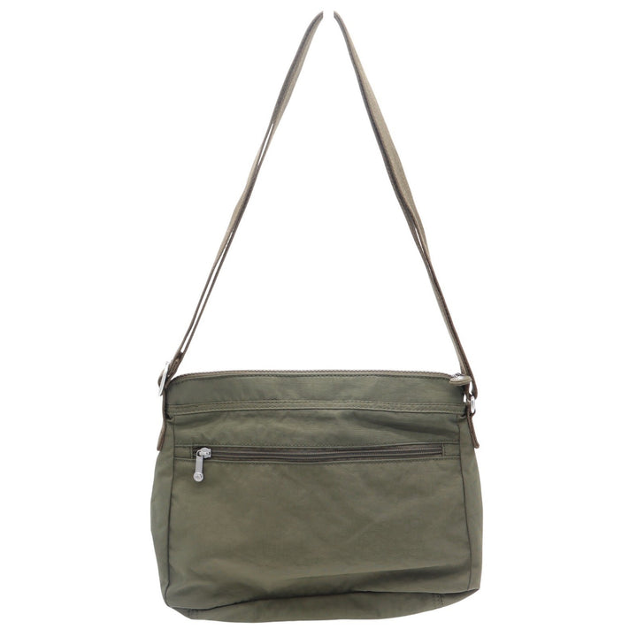 Kipling Olive Green Nylon Crossbody Bag Adjustable Strap