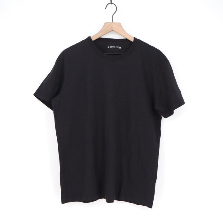 American Giant Mens Black Cotton T Shirt Crew Neck Made USA Size Medium