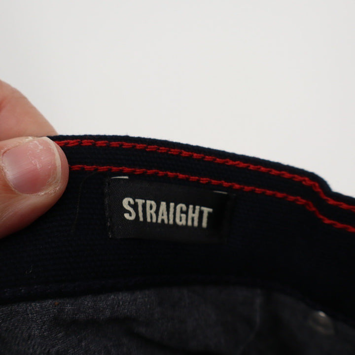 American Giant Mens Straight Leg Dark Wash Jeans 32W 30L Made in USA