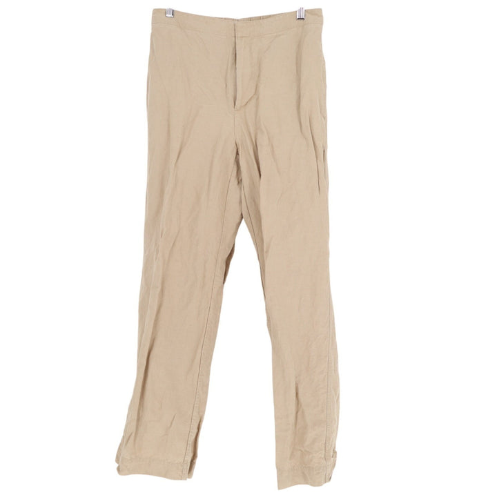 Banana Republic Pants Mens Medium Khaki Mid Rise Side Pockets Zip Fly Straight