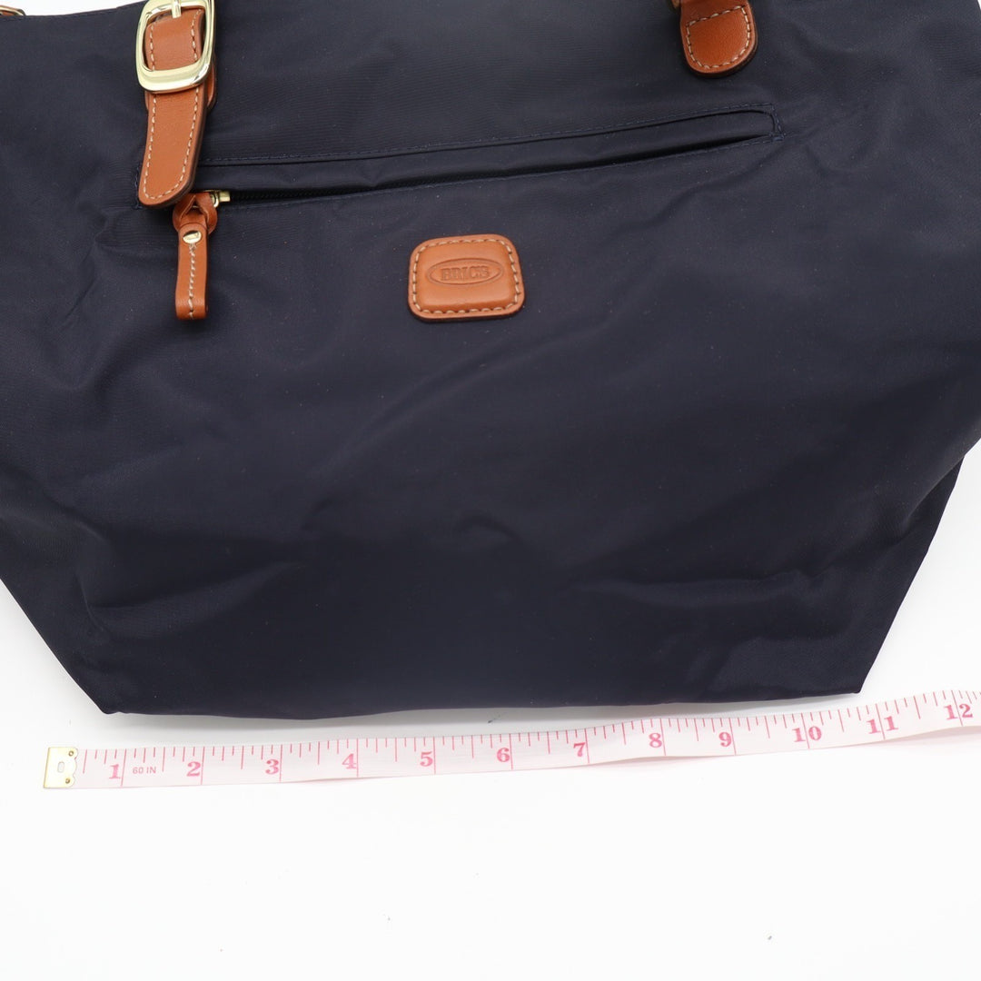 Bric's X Bag Womens Handbag Ocean Blue Pockets Double Handle 3 In 1 Tote Bag