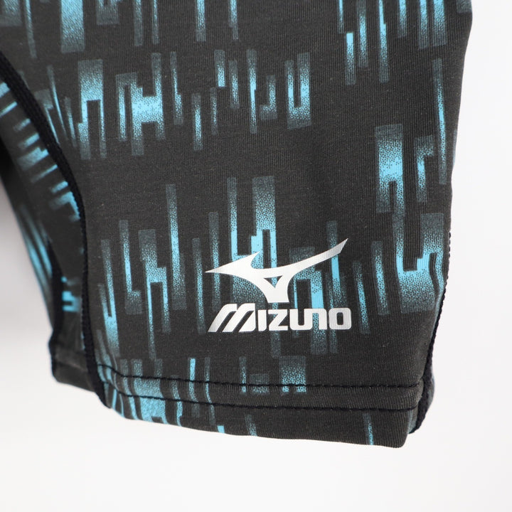 Mizuno Nighthawk Sliding Shorts Womens Small Black Teal Digital Print