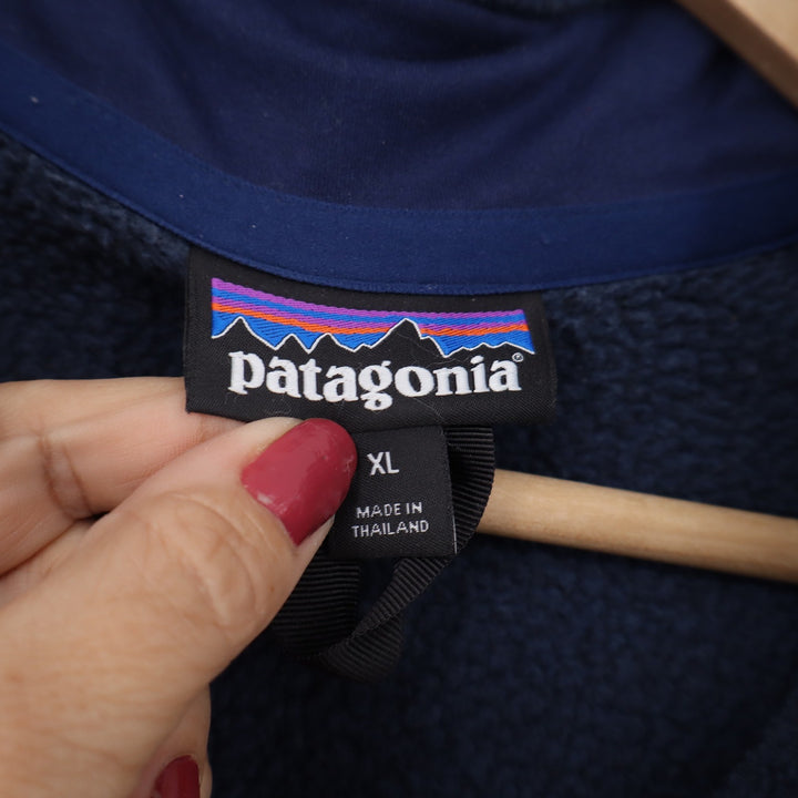 Patagonia Pullover Mens XL Better Sweater Blue 1/4 Zip Fleece Excellent