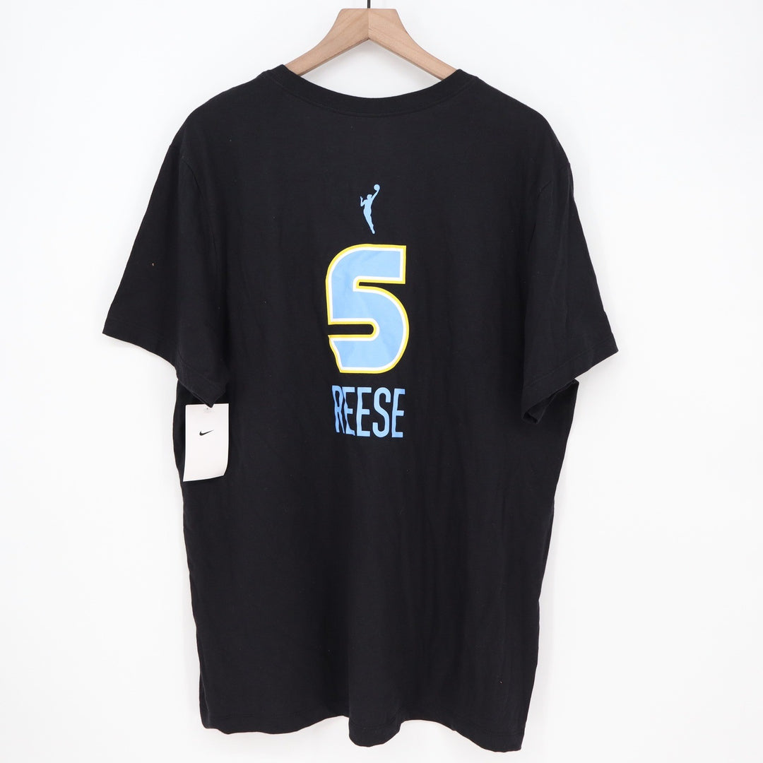 Nike Chicago Sky Angel Reese 5 Explorer Edition Black T-Shirt Mens XL