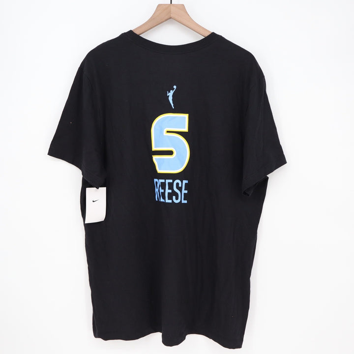 Nike Chicago Sky Angel Reese 5 Explorer Edition Black T-Shirt Mens XL