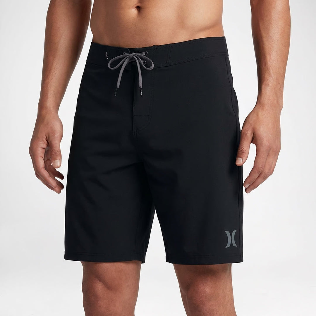 Hurley Mens One and Only Solid 20" Board Shorts Black Size 30