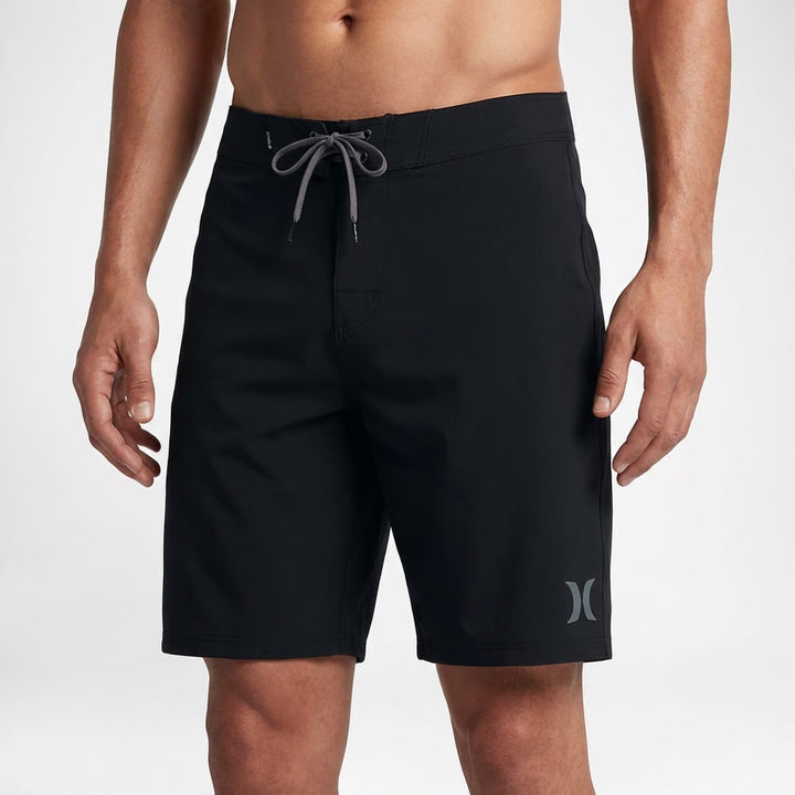Hurley Mens One and Only Solid 20" Board Shorts Black Size 30