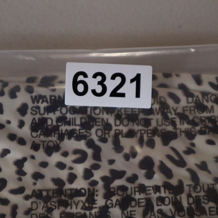 Vanity Fair Flattering Lace Hi-Cut Panty Leopard Print Size 7 L NWT 13280