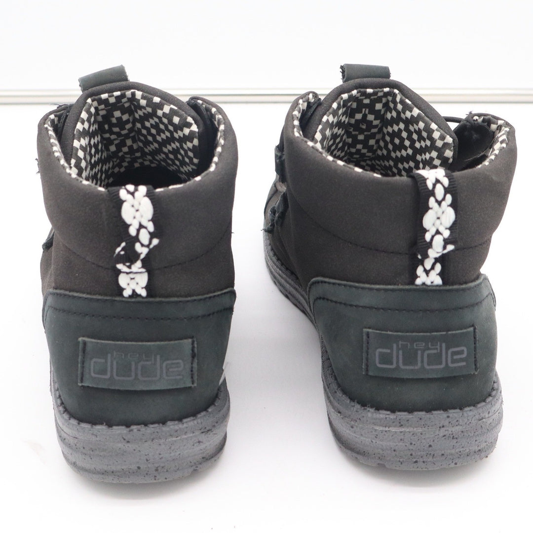 Hey Dude Lea Carbon Grey Ankle Chukka Boots Womens Size 8 Slip On