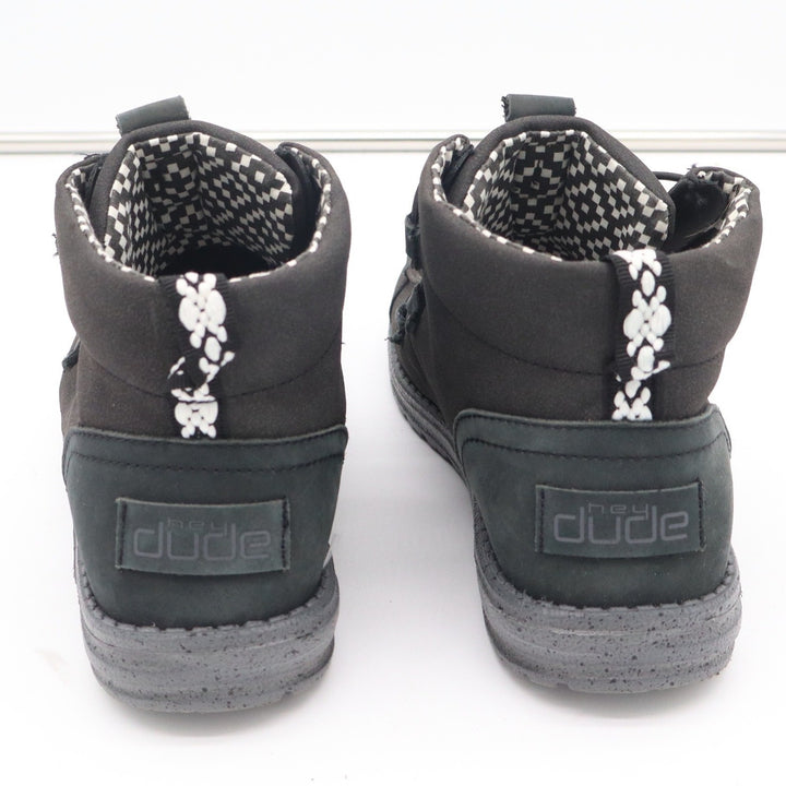 Hey Dude Lea Carbon Grey Ankle Chukka Boots Womens Size 8 Slip On