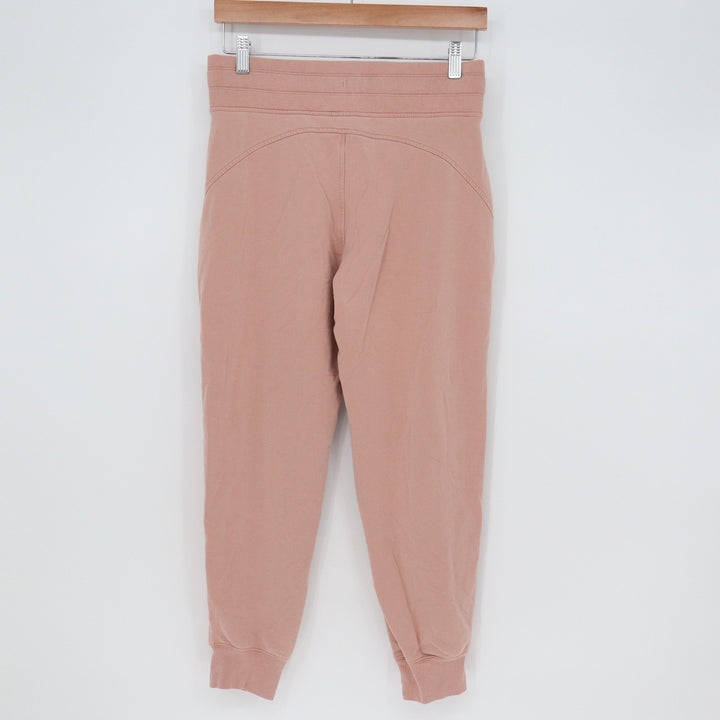 Athleta Jogger Pants Womens SP Coaster Luxe Dusty Rose Drawstring Excellent
