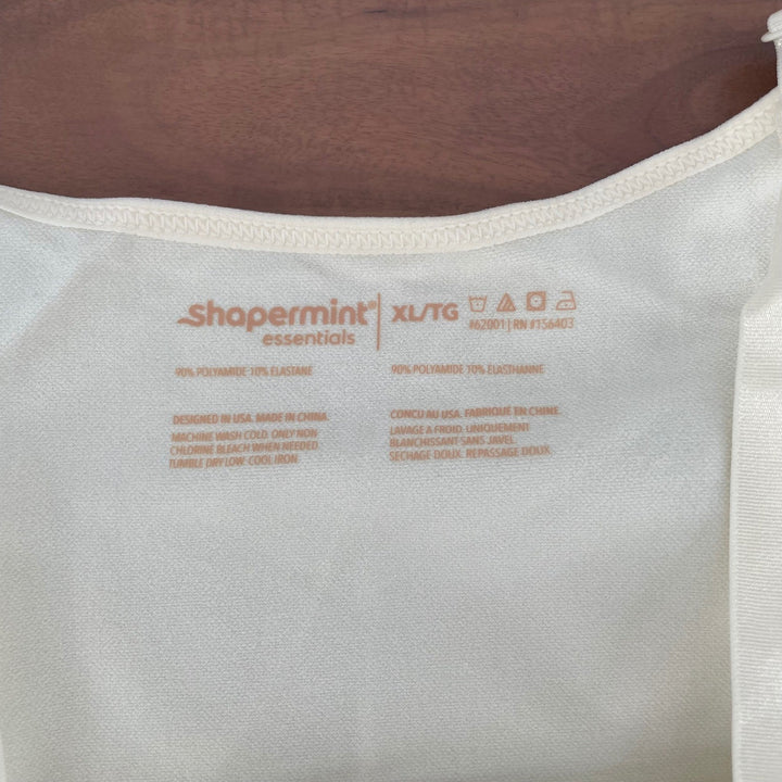 Shapermint Essentials All Day Every Day Scoop Neck Cami Beige XL