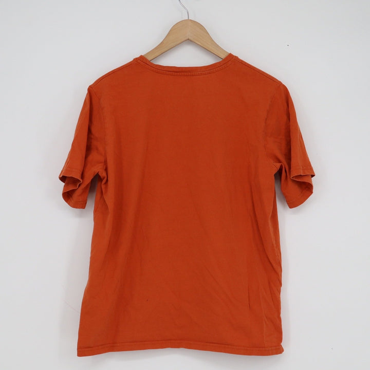 Disney Pluto Graphic T-Shirt Burnt Orange Short Sleeve Crew Neck One Size O/S
