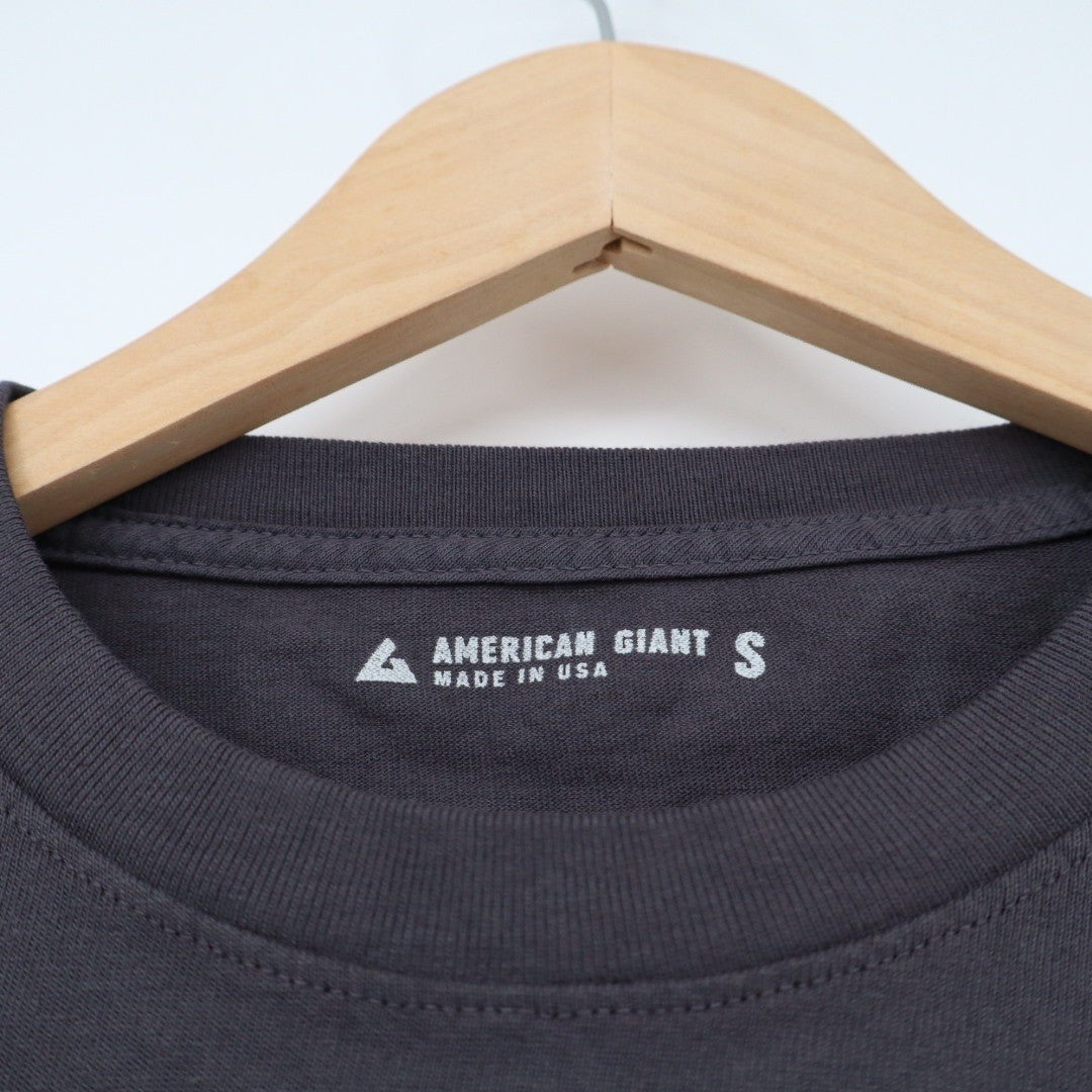 American Giant Men's Vintage Crew Neck Tee Size S Made in USA