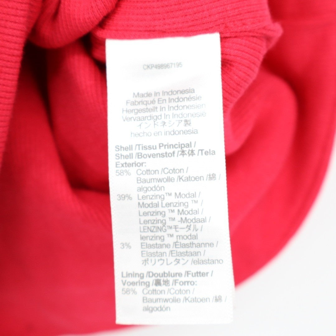 Madewell Tank Top Women's XL Red Cotton Stretch Square Neck Spaghetti Strap