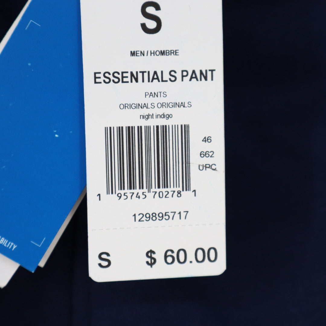 Adidas Originals Essentials Pant Night Indigo Navy Blue Slim Joggers Mens S
