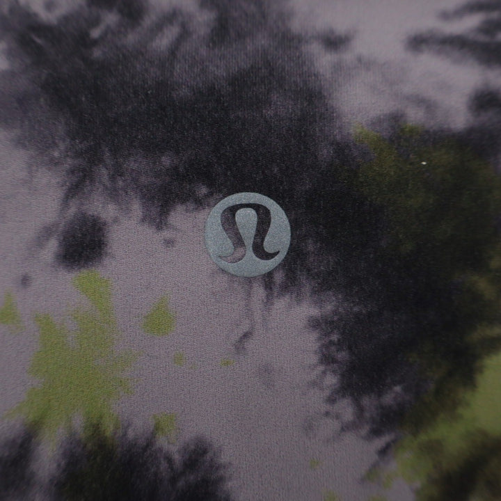Lululemon Align Tie Dye Crop Leggings Size 8 Purple Green Athleisure
