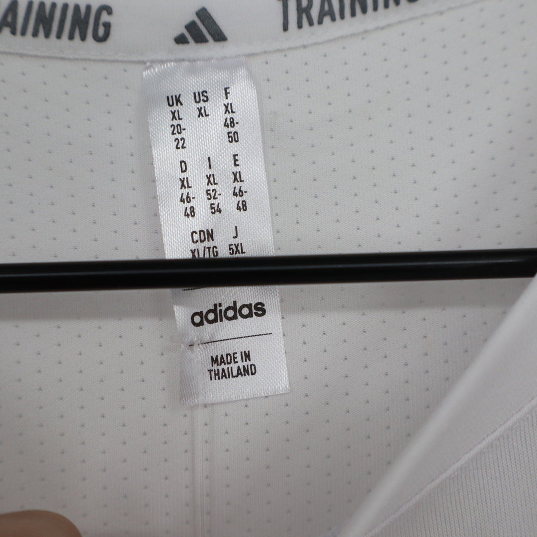 Adidas Womens Training Designed for Training Tee White IX9431 Size XL NWT