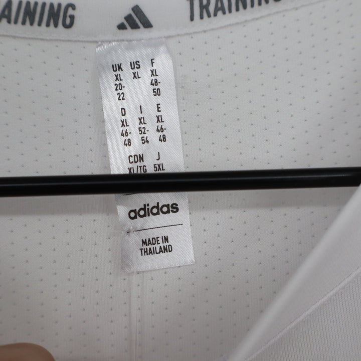 Adidas Womens Training Designed for Training Tee White IX9431 Size XL NWT