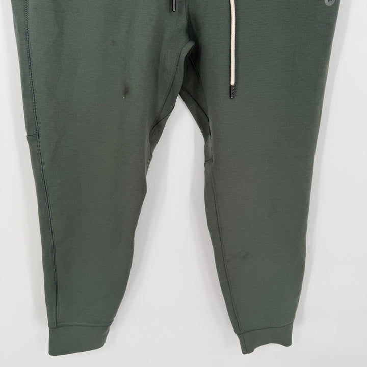 American Eagle Mens Medium Green Jogger Sweatpants Drawstring Casual Active