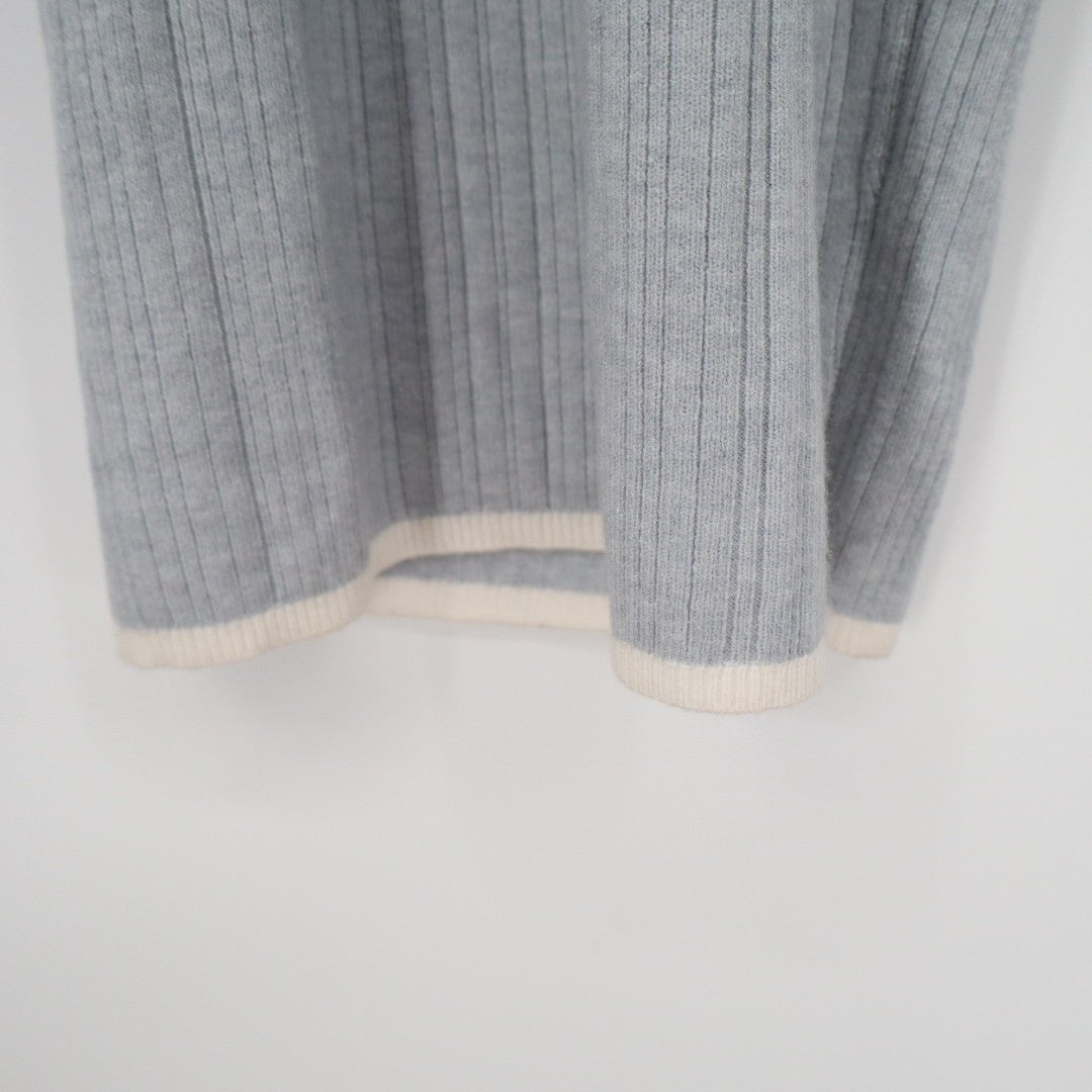 State of Day Intimates Pajama Pants Women Large Blue Blizzard Rib Knit Sleepwear