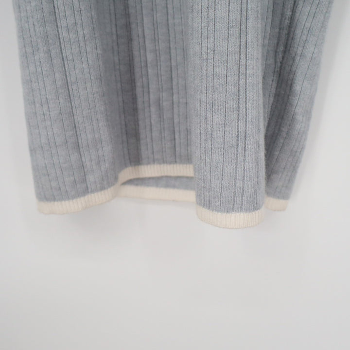 State of Day Intimates Pajama Pants Women Large Blue Blizzard Rib Knit Sleepwear