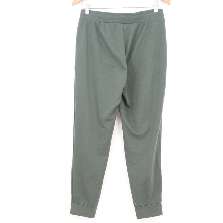 Eddie Bauer Lounge Womens Medium Green Jogger Pants Elastic Waist Soft Stretch