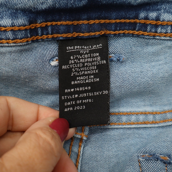 The Perfect Jean NYC Jeans Mens 36x30 Slim Thick Blue Stretch Denim Excellent