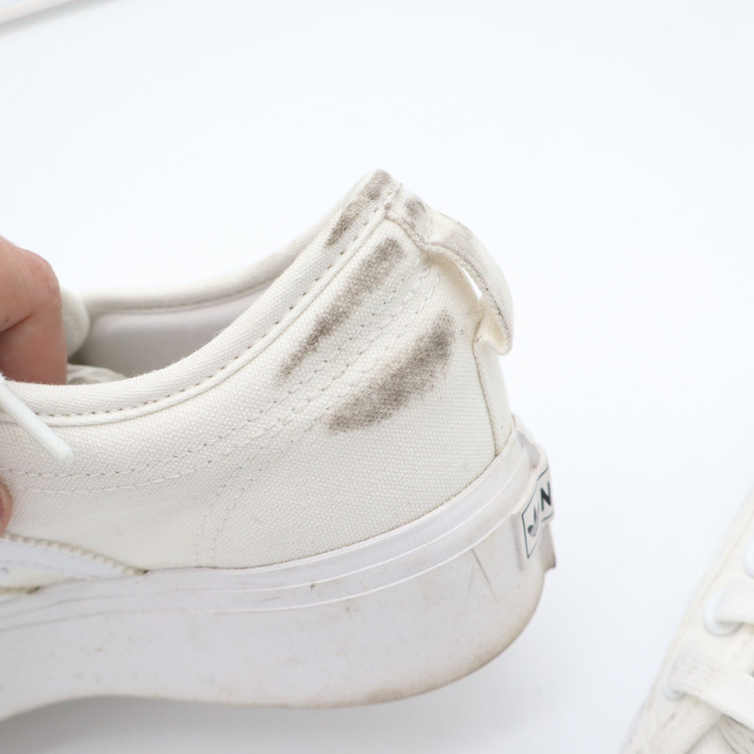 Adidas Nizza Platform Sneakers Womens 9 Cloud White Canvas Shoes