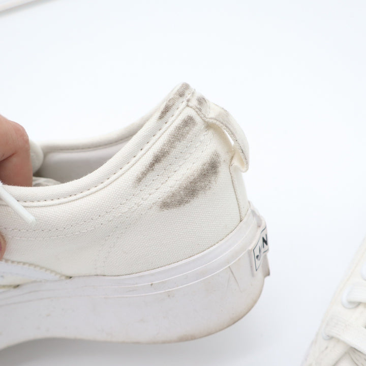 Adidas Nizza Platform Sneakers Womens 9 Cloud White Canvas Shoes