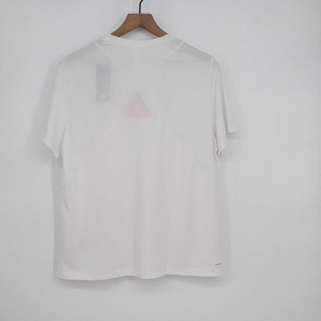 Adidas Womens Training Designed for Training Tee White IX9431 Size XL NWT