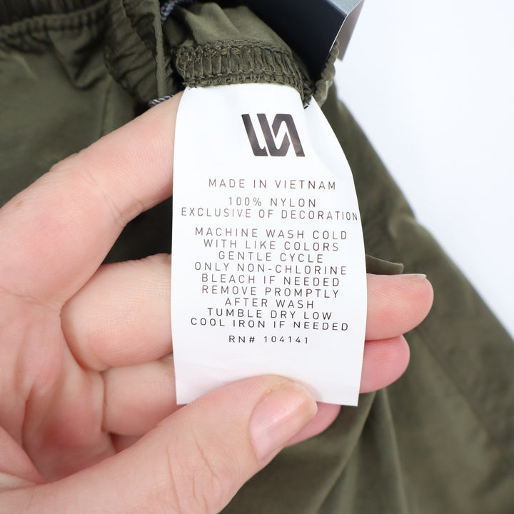 VRST Mens All-In 5 Inch Unlined Shorts Olive Green Shine XL
