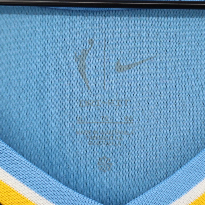 Nike Chicago Sky Angel Reese 5 Explorer Edition WNBA Jersey Black XL 9979