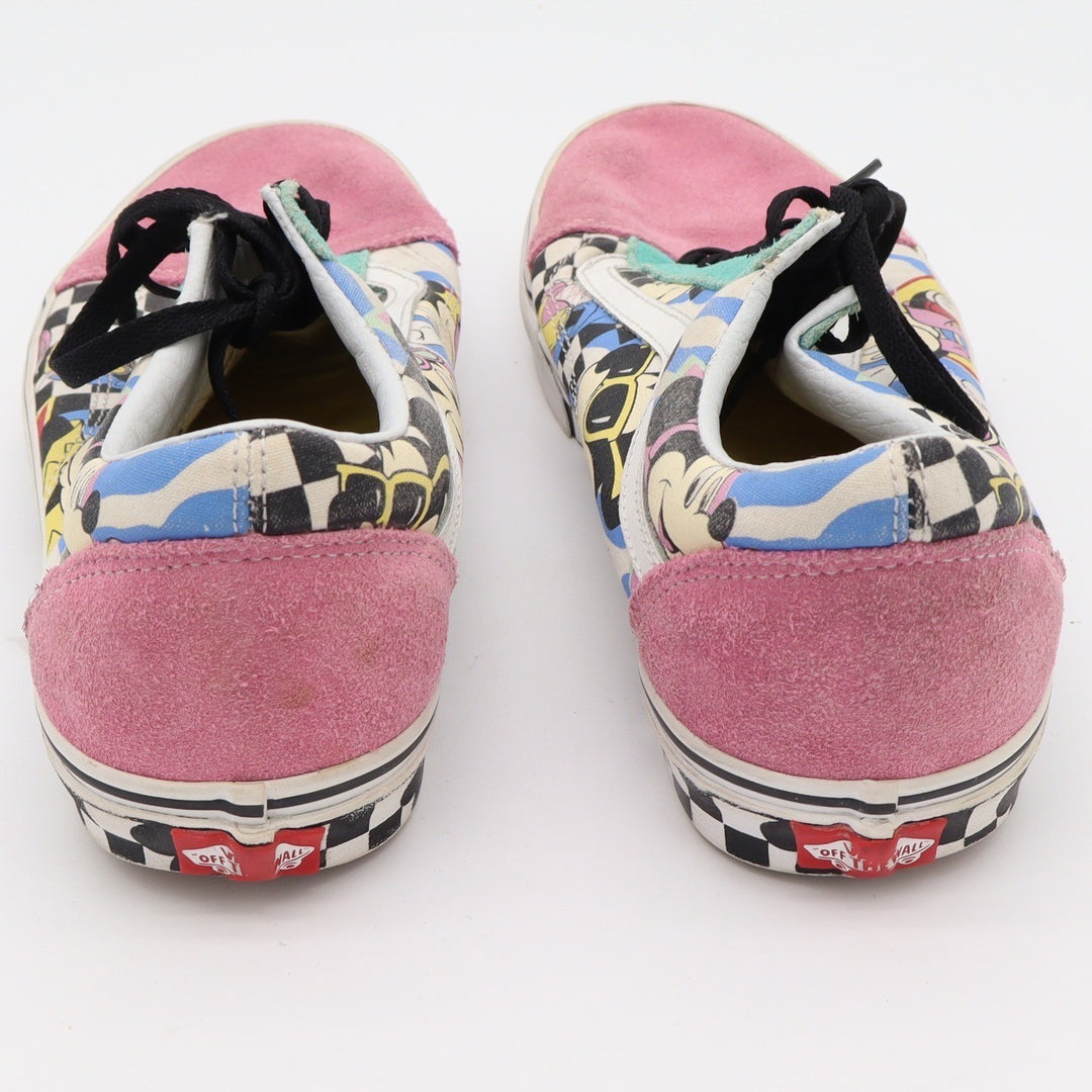 Vans Old Skool Disney Mickey Mouse 90th Anniversary Pink Teal Mens 11.5