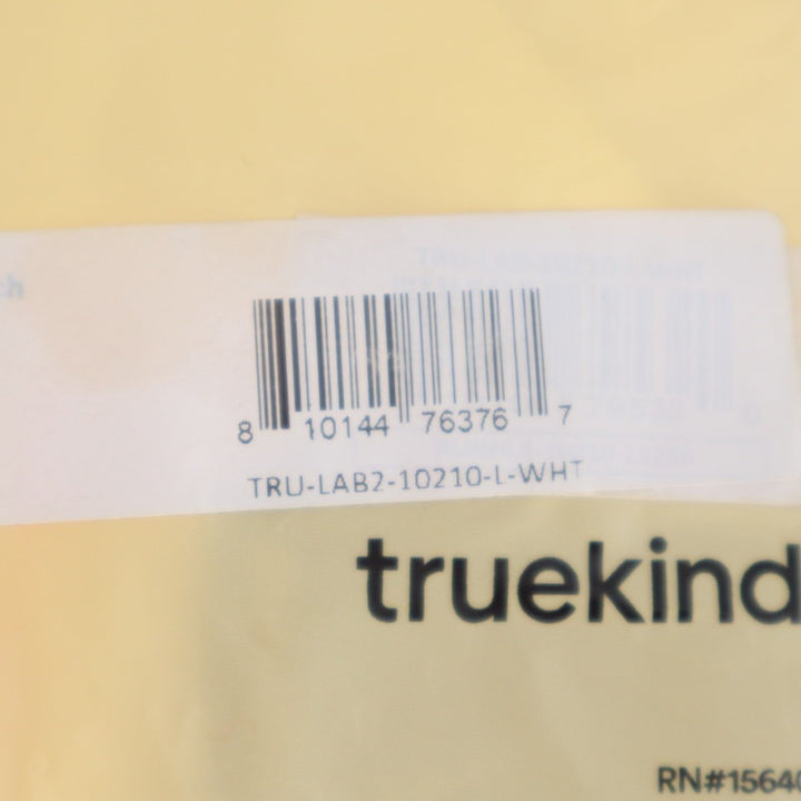 Truekind Supportive Comfort Wireless Shaping Bra Womens Large White Stretch