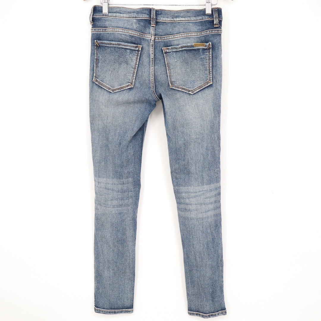 Sneak Peek Los Angeles Distressed Skinny Jeans Medium Wash Ripped Size 7