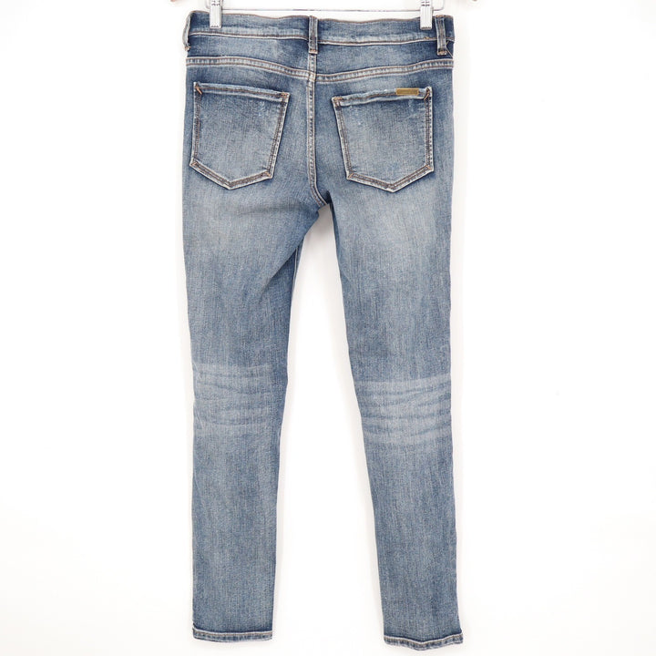 Sneak Peek Los Angeles Distressed Skinny Jeans Medium Wash Ripped Size 7
