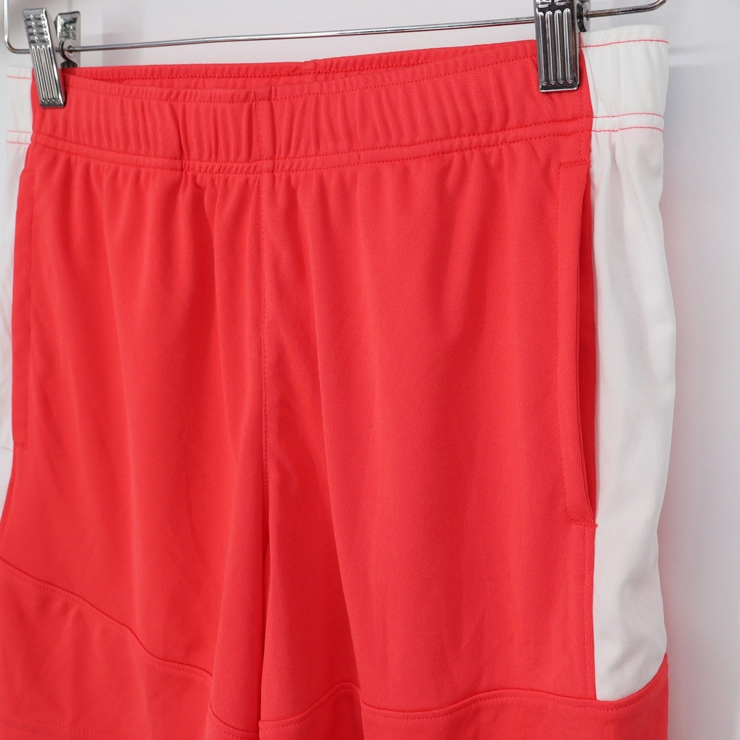DSG Boys All Sport Short Cabana Coral Pure White Size L 14-16