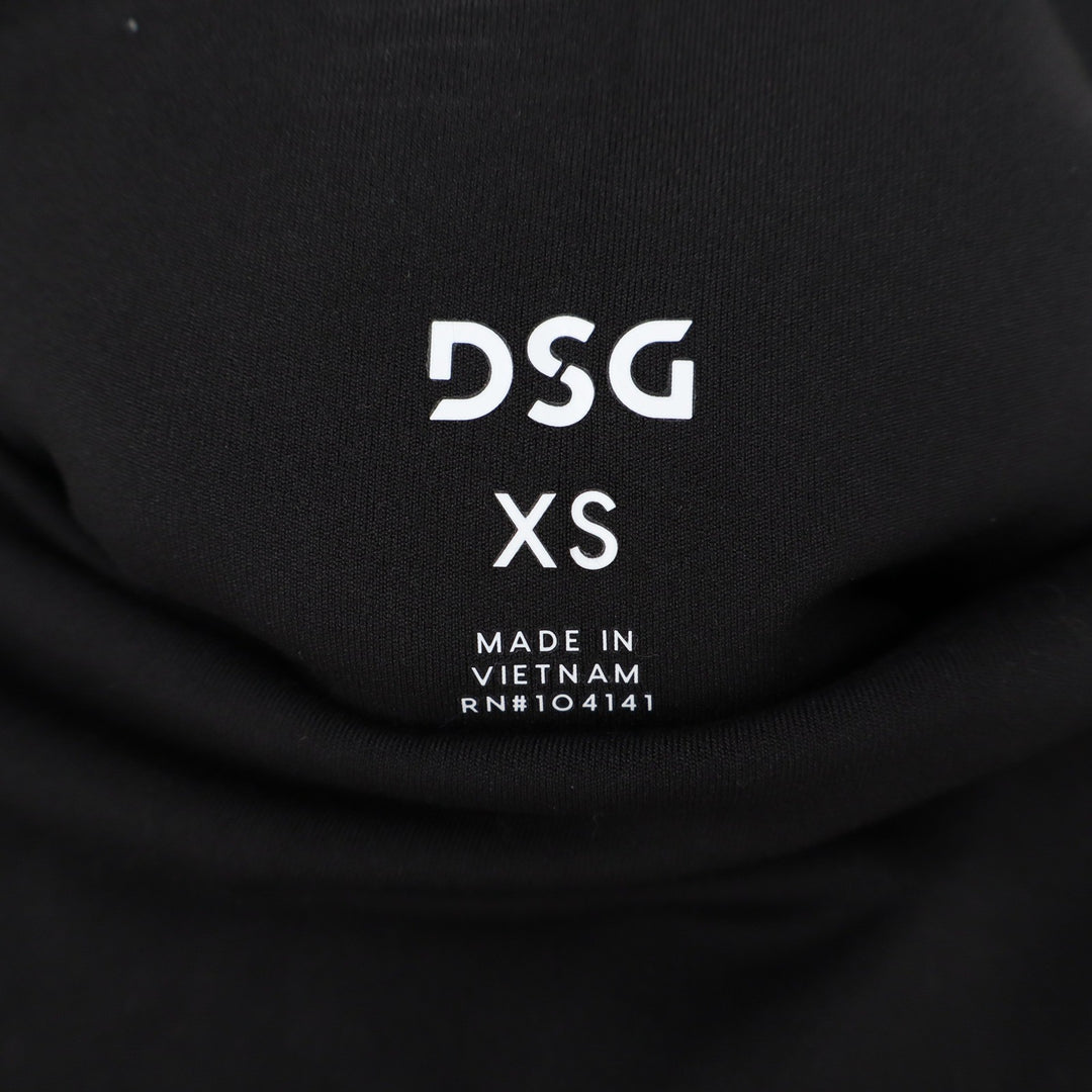 DSG Womens Momentum Ultra High Rise Bike Shorts Pure Black XS NWT