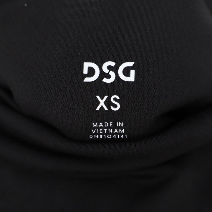 DSG Womens Momentum Ultra High Rise Bike Shorts Pure Black XS NWT