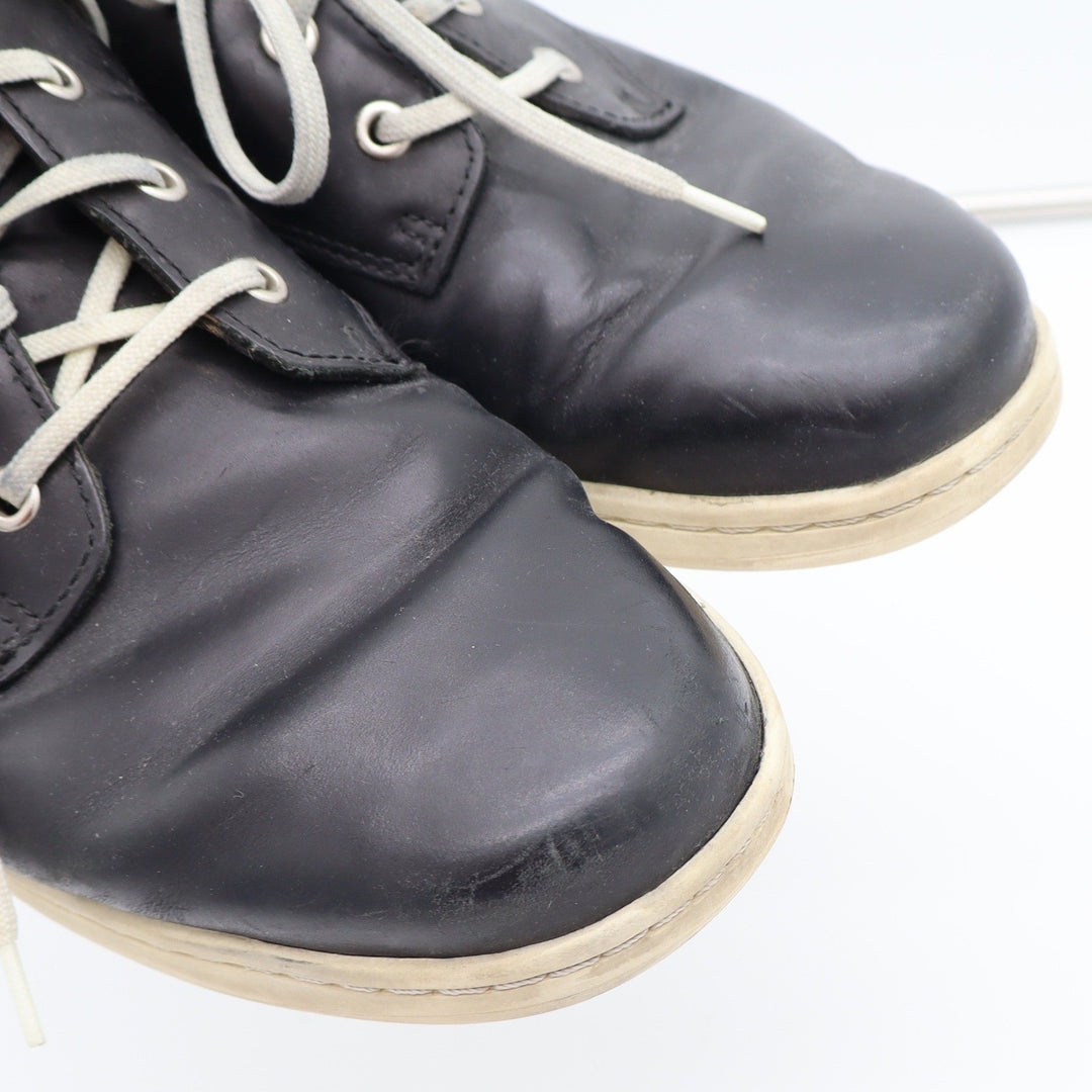 Timberland Sneakers Mens 10W Black Leather Chukka Mid Top Good