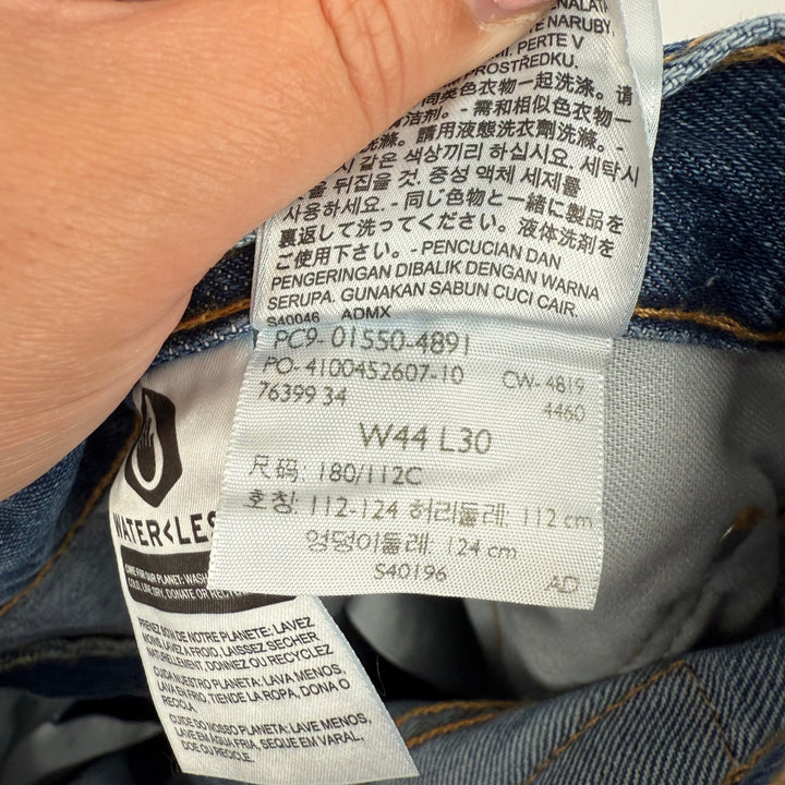 Levi Strauss 550 Relaxed Fit Jeans Men W44 L30 Blue Denim