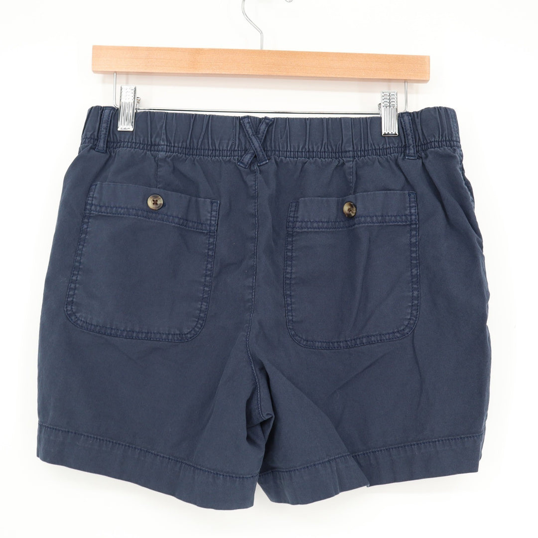 Sonoma Goods For Life Navy Blue Chino Shorts Mens Medium Elastic Drawstring