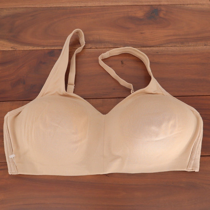 Vanity Fair Beyond Comfort Wireless Bra Beige Nude 72204 Size Medium Women's