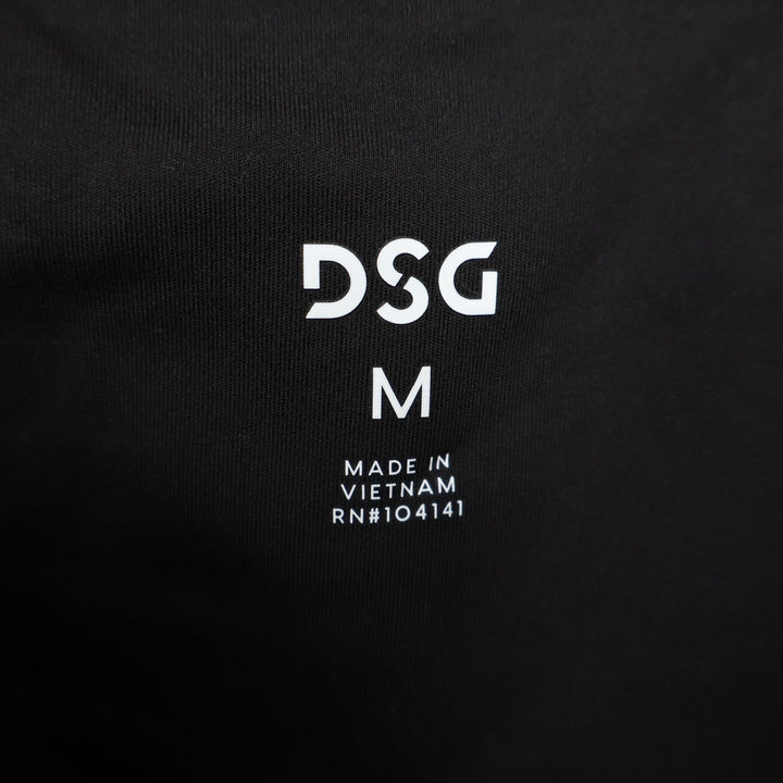 DSG Momentum Perforated Leggings Womens Medium Black Activewear NEW
