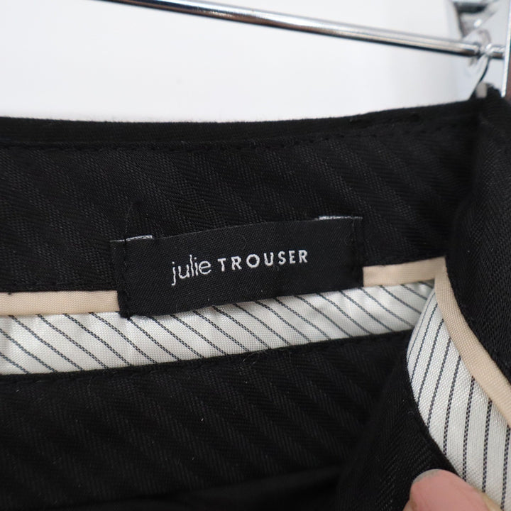 Ann Taylor LOFT Julie Trouser Black Straight Leg Dress Pants Petite 2P