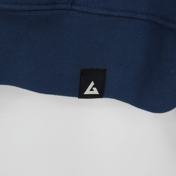 American Giant Hoodie Mens 2XL Blue Full Zip Fleece Cotton Logo Outdoor Casual