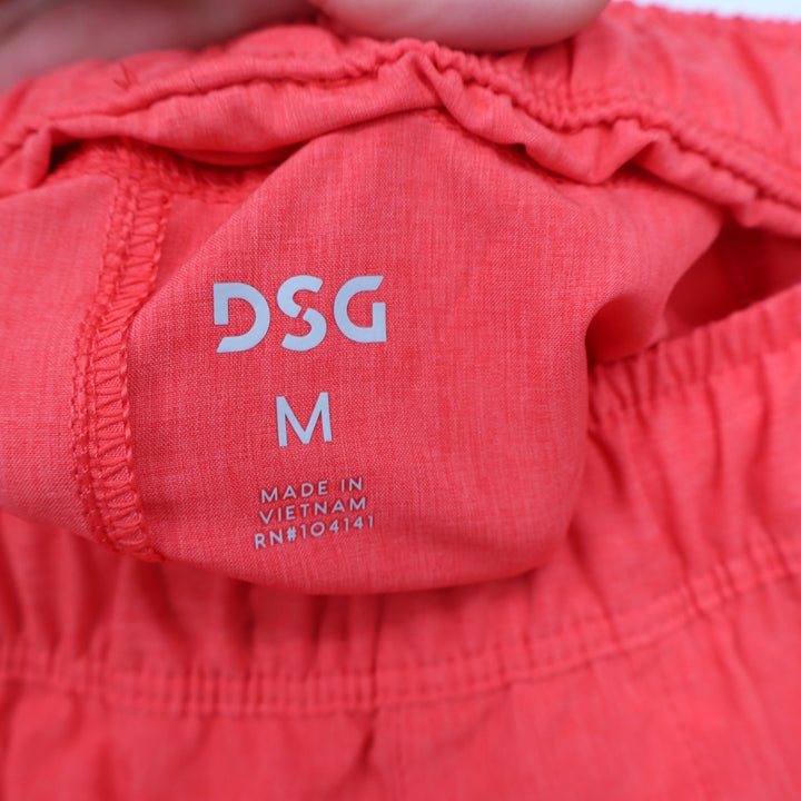 DSG Mens Agility Short 8 Inch Inseam Cabana Coral Heather Orange Size M NEW